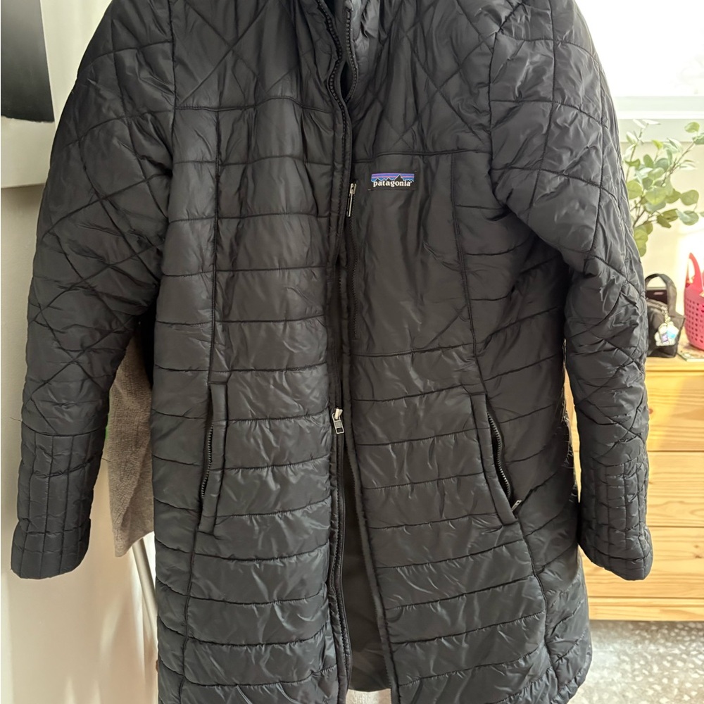 Patagonia Radalie Black Quilted Coat